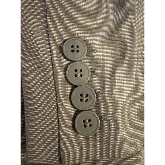 NWT New York & Company Stretch Tan Blazer Sz 10 Career Office Business Jacket - Picture 7 of 9